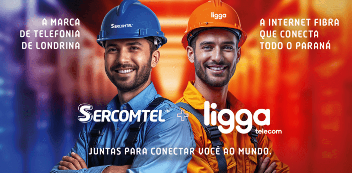 Sercomtel + Ligga Telecom: Juntas para conectar você ao Mundo