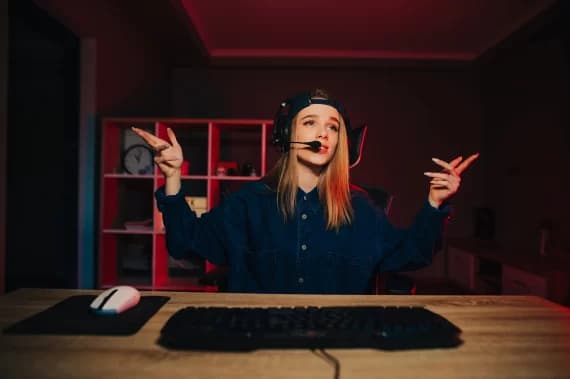 bigstock-cute-girl-streamer-in-a-headse-456857963-e1669834347254-1-webp Conheça os 8 maiores Youtubers gamers de 2022